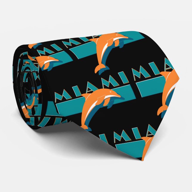 MIAMI 80S TIE (Rolled)