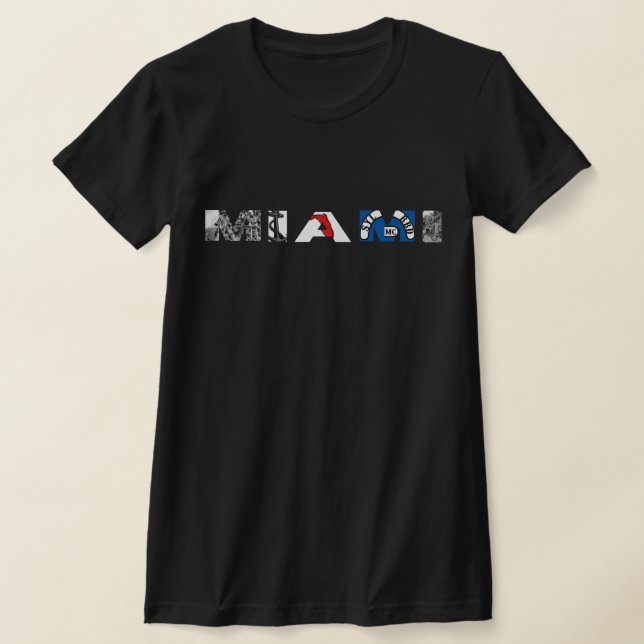 Miami Anchors Female T-Shirt (Laydown)