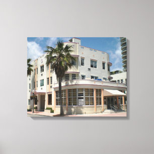 Miami Art Deco Canvas Print