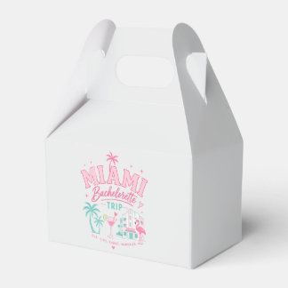 Miami Bachelorette Trip Favour Box