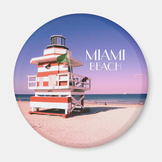 Miami Beach #01 Magnet (Front)