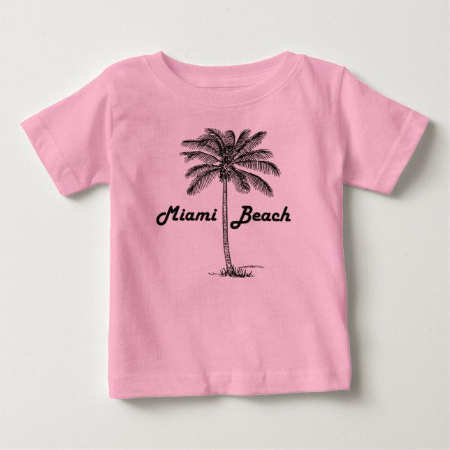 Miami Beach Baby T-Shirt (Front)