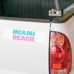 Miami Beach Bumper Sticker