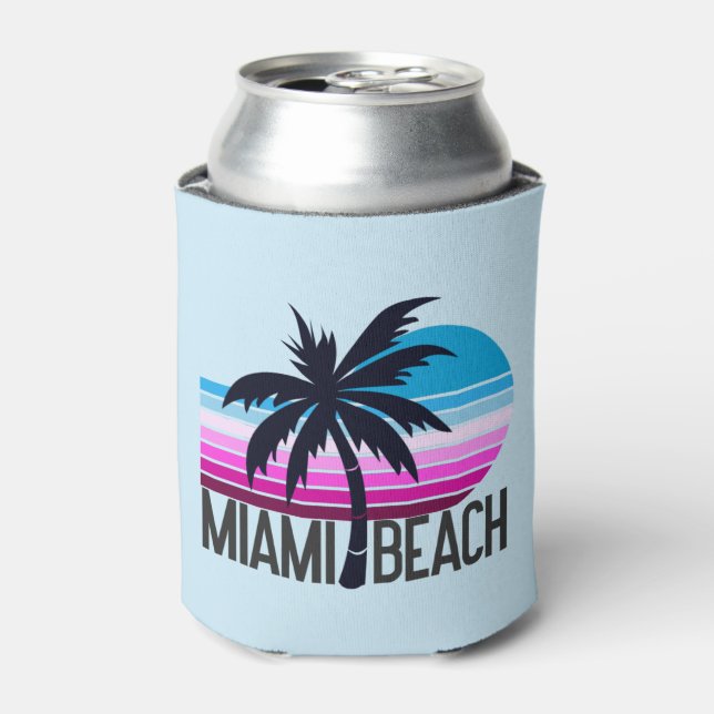 Miami Beach   Can Cooler (Can Front)