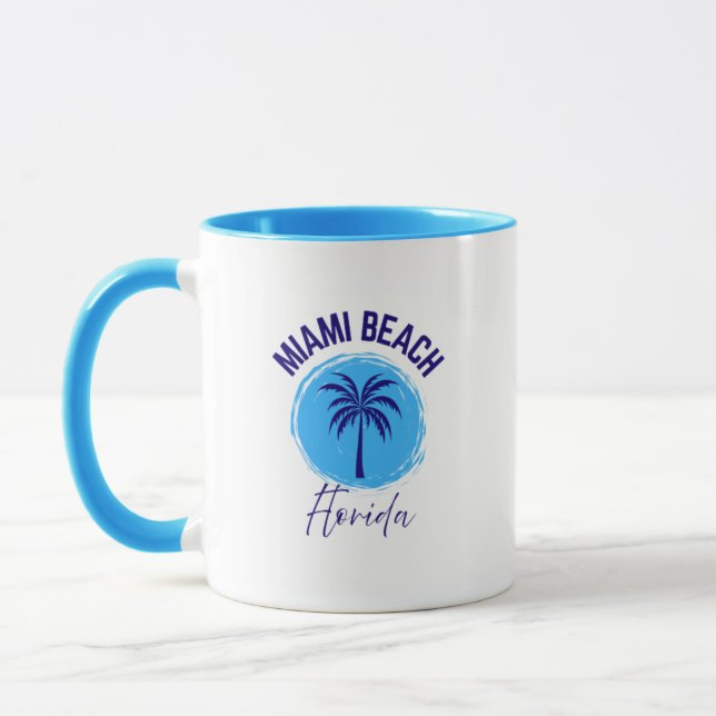Miami Beach Florida Coffee Mug (Left)