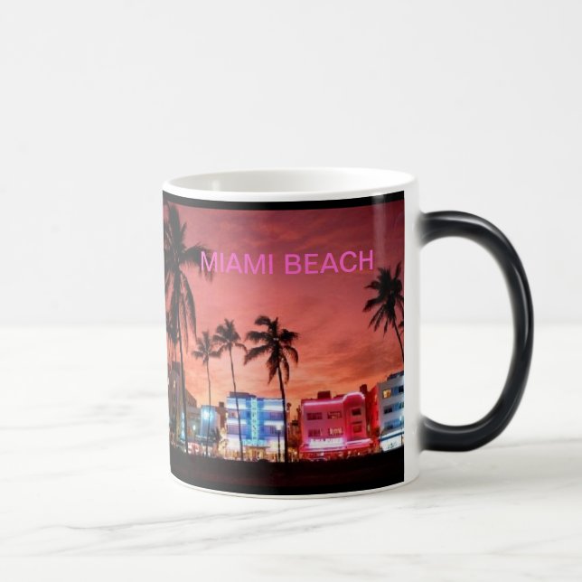 Miami Beach, Florida Magic Mug (Right)