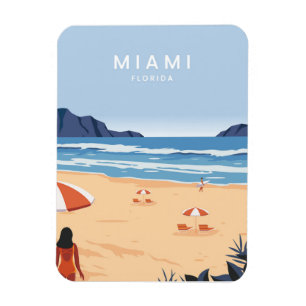 Miami Beach Florida Magnet