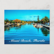Miami Beach Florida Postcard