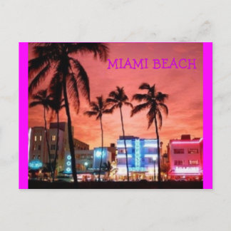 Miami Beach, Florida Postcard