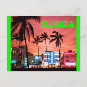 Miami Beach, Florida Postcard