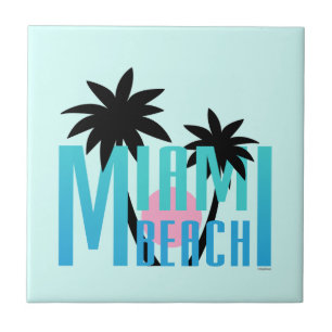 Miami-Beach-Florida-Typography Tile