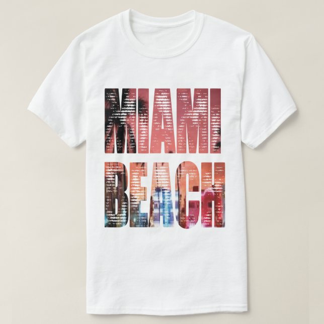 miami beach fun T-Shirt (Design Front)