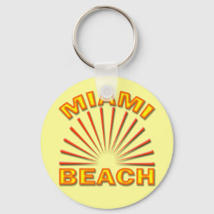 MIAMI BEACH KEY RING