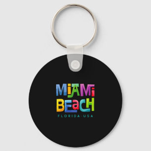 Miami Beach Key Ring
