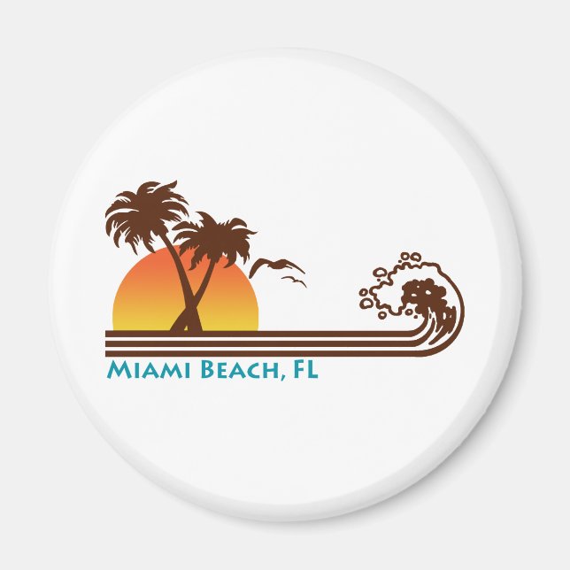 Miami Beach Magnet (Front)