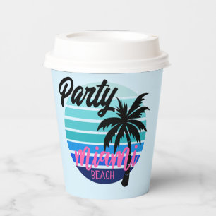 Miami Beach Paper Cups