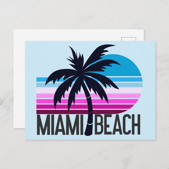 Miami Beach   Postcard (Front/Back)