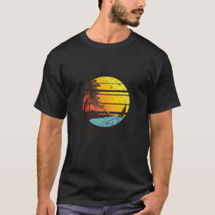 Miami Beach Retro Summer Tropical Beach Tank Top
