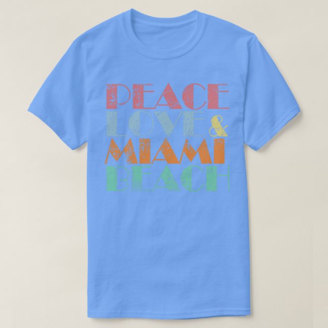 Miami Beach T-Shirt (Design Front)