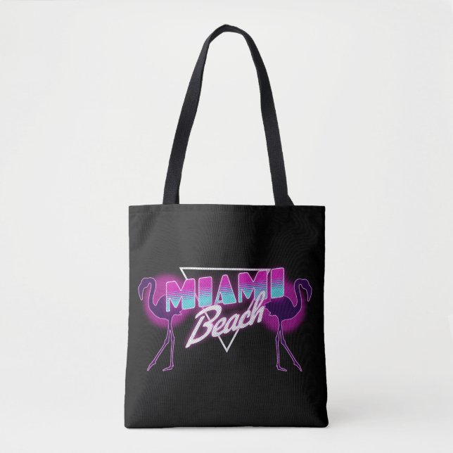 Miami beach tote bag (Front)