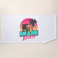 Miami Beach Travel Vintage 