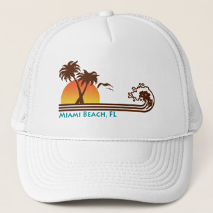 Miami Beach Trucker Hat