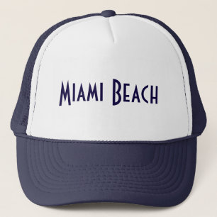 Miami Beach Trucker Hat