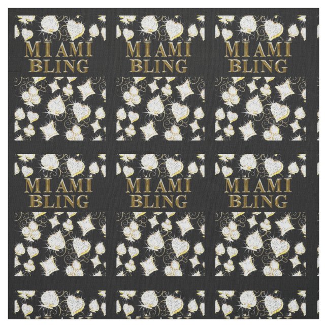 MIAMI BLING FABRIC (Swatch)