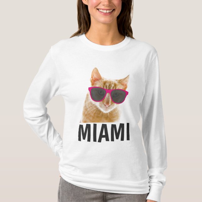 MIAMI Cat T-shirts (Front)