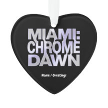 Miami Chrome Dawn Liquid Metal Y3K Aesthetic Art