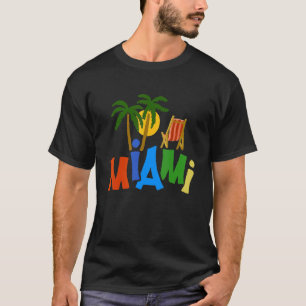 Miami City Florida souvenir for men women 3 T-Shirt