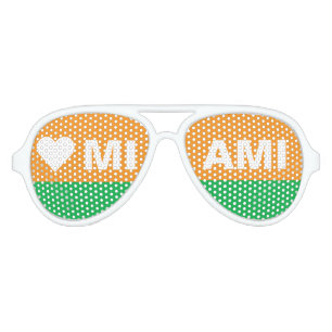 Miami City Florida USA flag colours party shades
