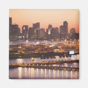 Miami Cityscape Magnet