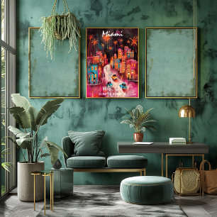 Miami Contemporary Art - Magic City Poster