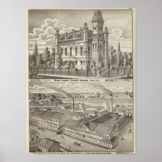 Miami County Court House Poster (Front)