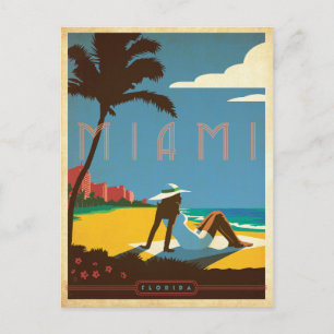 Miami, FL Postcard
