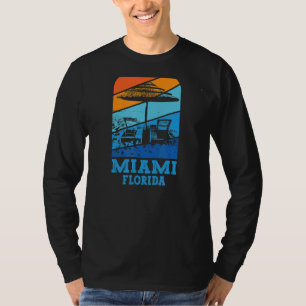 Miami Florida Beach Lounging T-Shirt