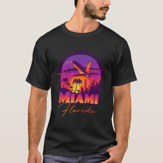 Miami Florida Beach Summer Vacation T-Shirt