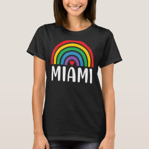 Miami Florida for Women Travel I Love Miami Florid T-Shirt