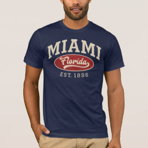 Miami Florida Heritage Graphic T-Shirt