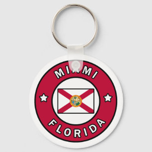 Miami Florida Key Ring