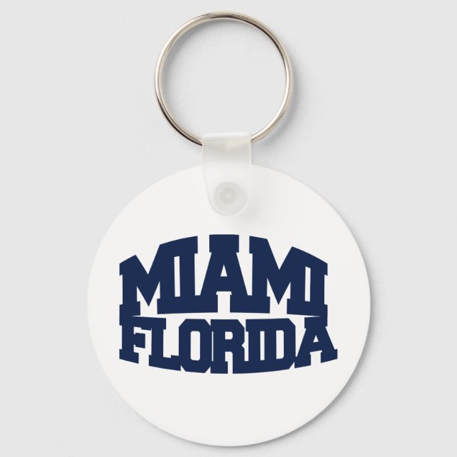 Miami Florida Key Ring (Front)