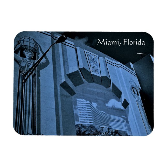 Miami, Florida Magnet (Horizontal)
