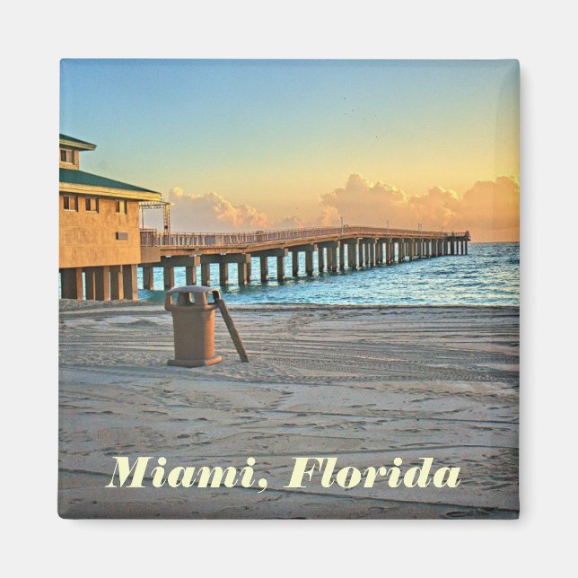 Miami, Florida Magnet (Front)