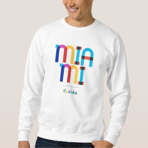 Miami Florida Mid Century, Pop Art, Sweatshirt