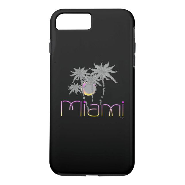 Miami, Florida Palms Cool iPhone 7 Case (Back)