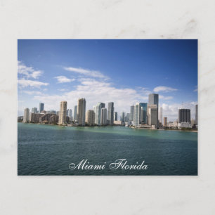Miami Florida Postcard