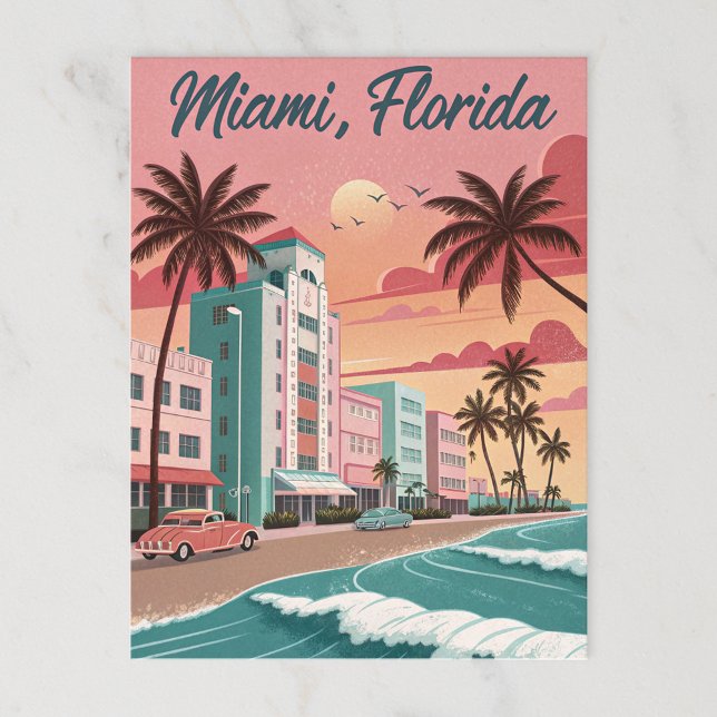 Miami, Florida Postcard (Creator Uploaded)