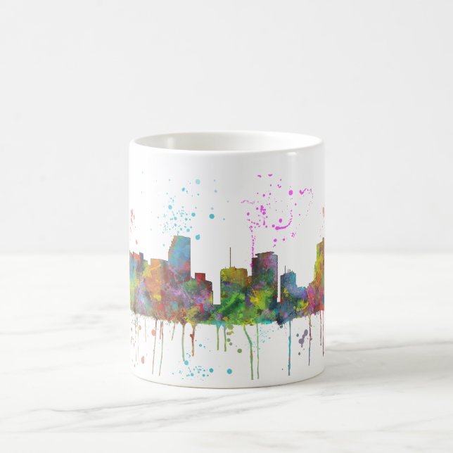 MIAMI FLORIDA SKYLINE COFFEE MUG (Center)