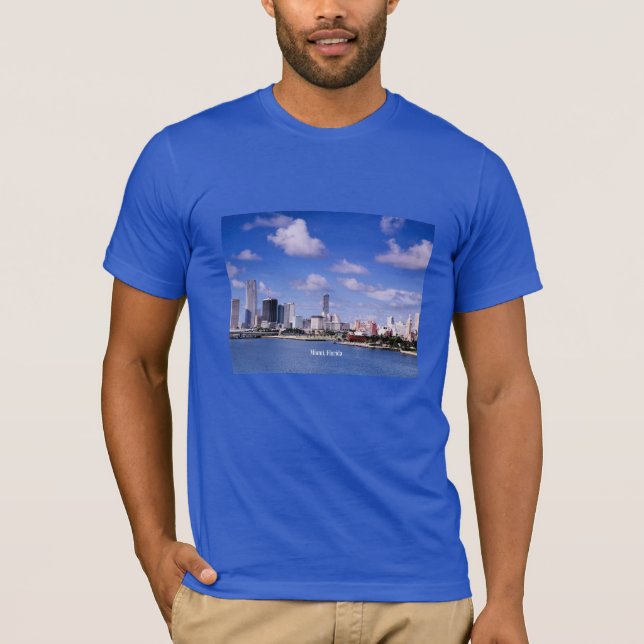 Miami, Florida Skyline T-Shirt (Front)